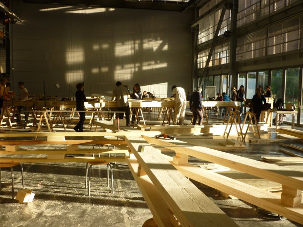 Prototipi in legno 2011, ENSAG, foto di Alice Gras