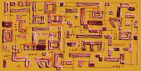 Illustrazione di @Èlia Marconi Sciarroni per On/Off Magazine