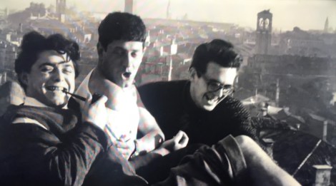 Pratt, Bellavitis, Giancarlo Guarda sui tetti di venezia 1949 ca